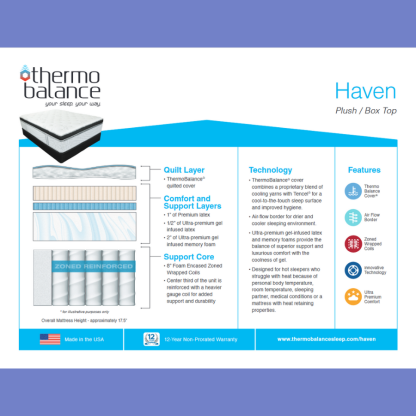 Haven Plush Box Top Mattress - Image 2