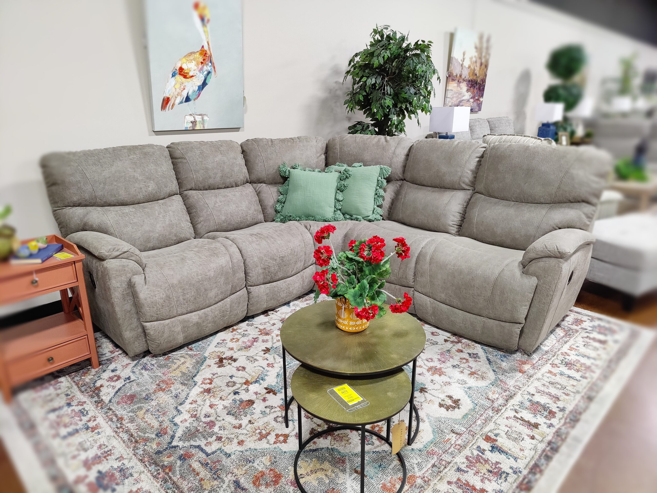 LaZBoy Trouper Sectional Creative Interiors